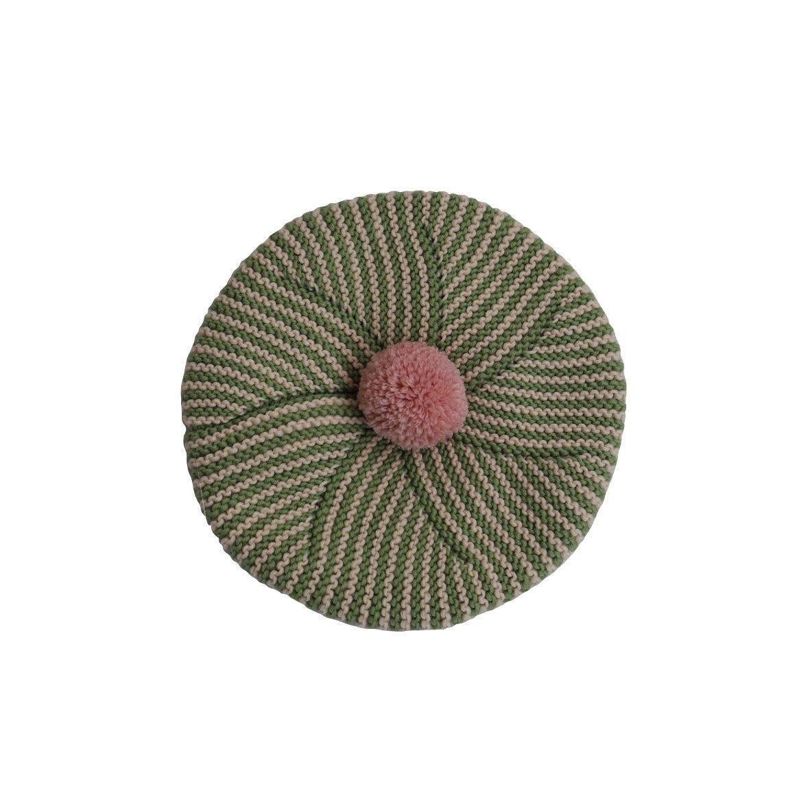 【kalinka】Divna Beret - Moss/Flamingo
