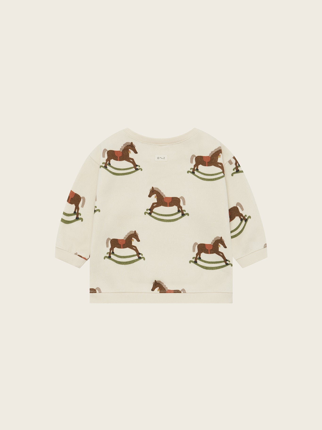 【ORGANIC ZOO】 Rocking Horse Sweatshirt