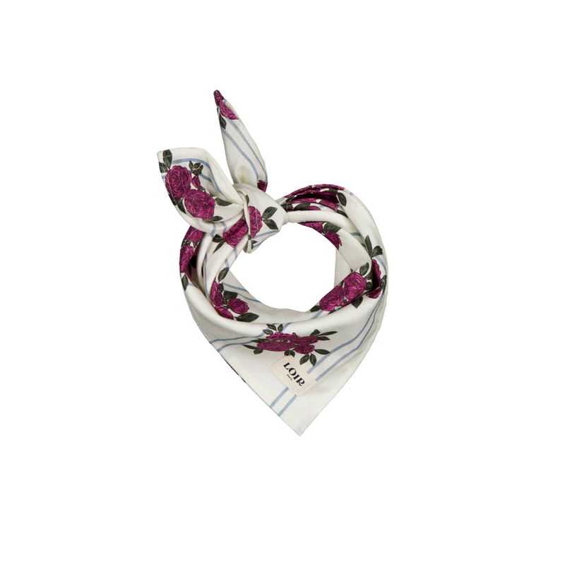 【LOIR PARIS】ALFRED - PEONIES AND STRIPES