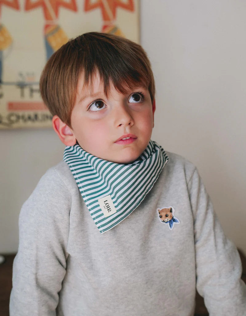 【LOIR PARIS】ALFRED - GREEN STRIPES
