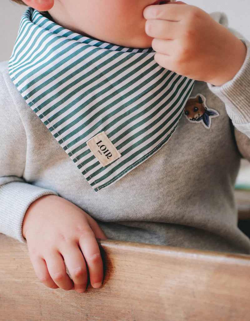 【LOIR PARIS】ALFRED - GREEN STRIPES