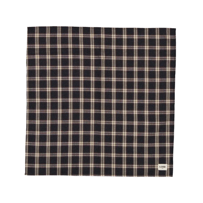 【LOIR PARIS】ALFRED - GREY TARTAN