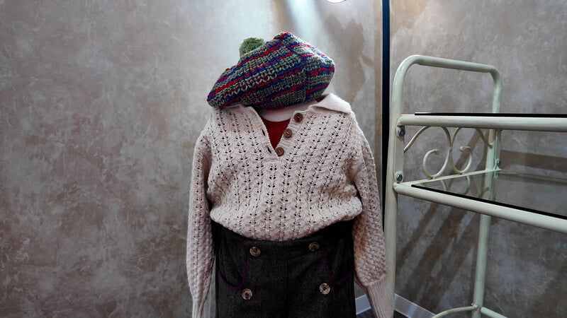 やわらかな時間をまとう、Ivory Biri knit sweater