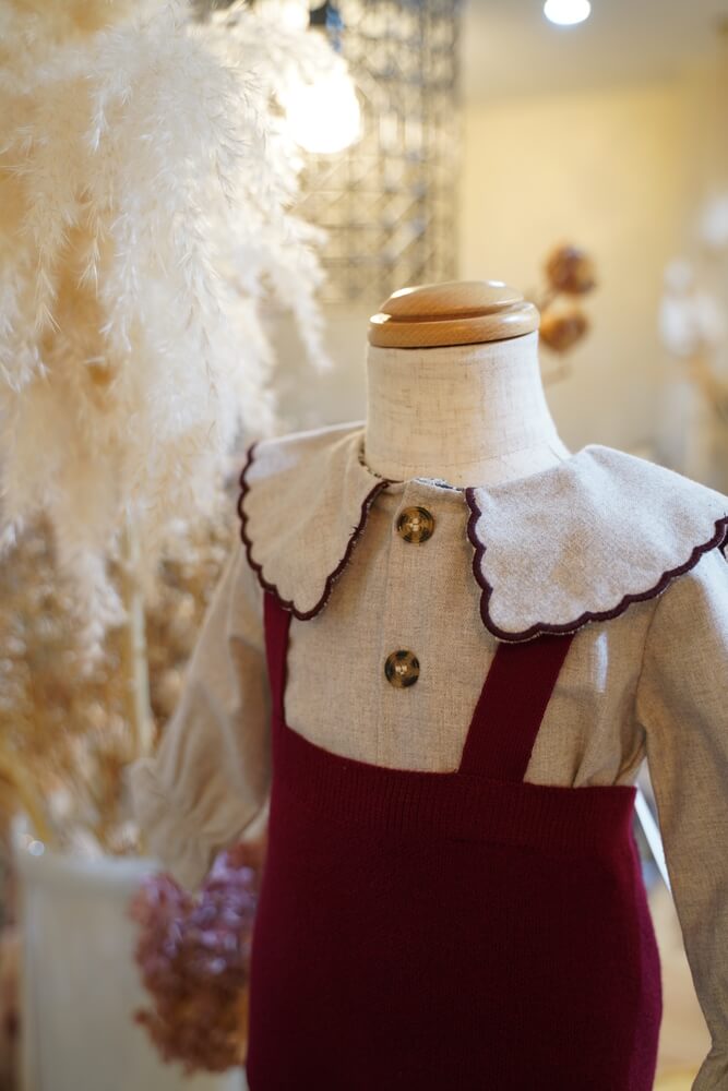 冬を彩る特別な一枚「Amarena knit soft pant baby」温もりと可愛さを両立