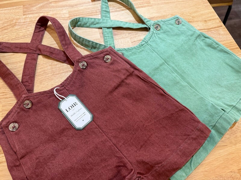 LOIR paris新作サロペット！OCTAVEテラコッタカラー【yonka】