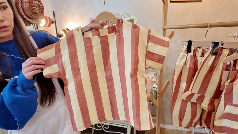 【新作】ORGANIC ZOO海外子供服コーデ！スクエアネックTシャツ前編