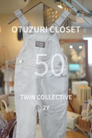 【OYUZURICLOSET】 TWINCOLLECTIVE   サロペット