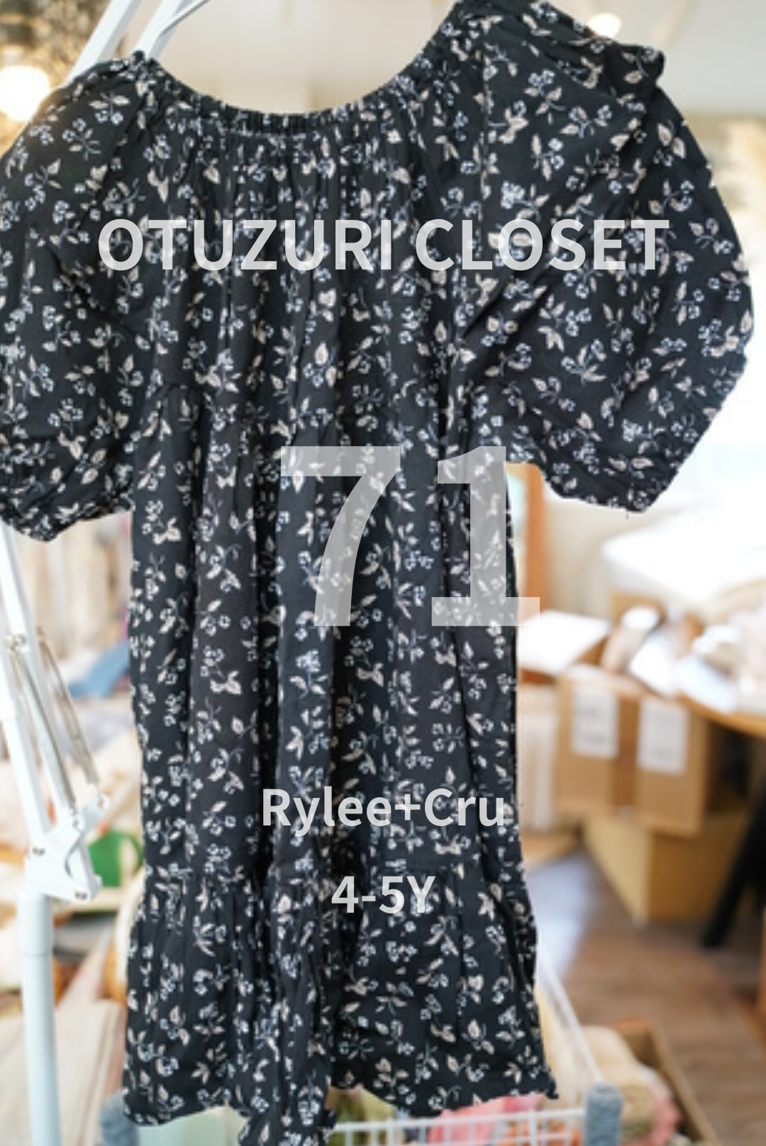 【OYUZURICLOSET】Rylee+Cru ワンピース