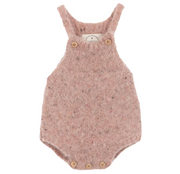 Light Pink knit romper new born