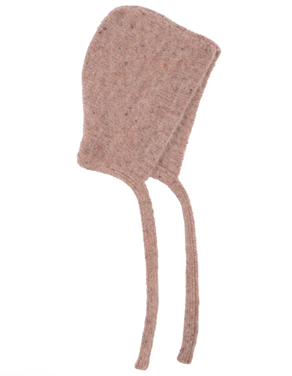 Light Pink knit hood baby