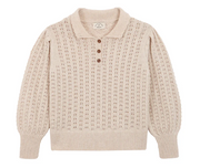 Ivory Biri knit sweater