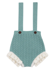 Mint knit straps bloomer