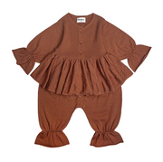 STEVIE ROMPER - Sandalwood