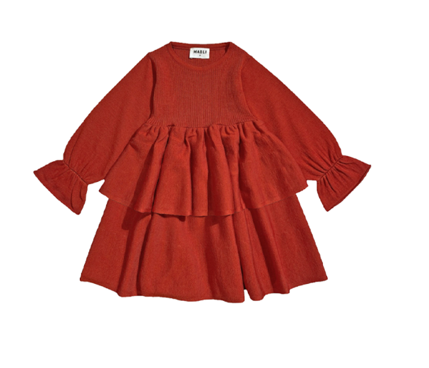 STEVIE DRESS - Redcurrant