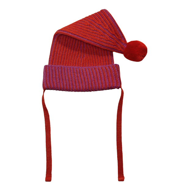 JESTER HAT - Violet Redcurrant Down