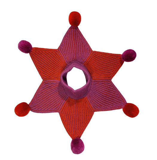 JESTER COLLAR - Violet-Redcurrant
