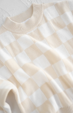 【cinnamon baby】 Knitted Jumper - Cream