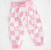 【cinnamon baby】Knitted Pants - Baby Pink