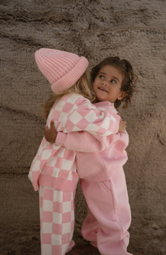 【cinnamon baby】Knitted Jumper - Baby Pink