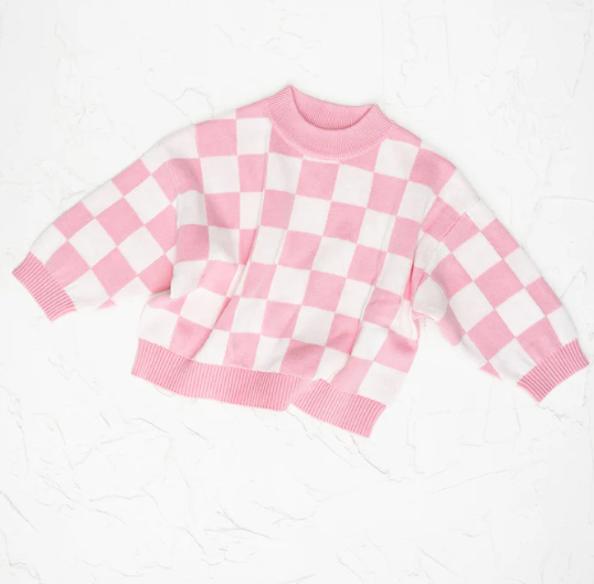【cinnamon baby】Knitted Jumper - Baby Pink