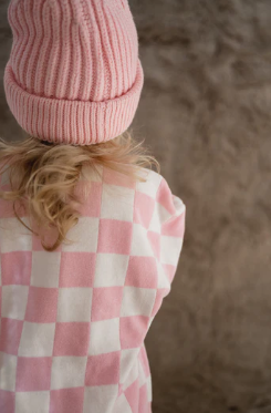 【cinnamon baby】Knitted Jumper - Baby Pink