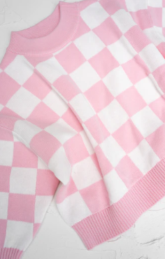 【cinnamon baby】Knitted Jumper - Baby Pink