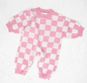 【cinnamon baby】Knitted Lounge Suit - Baby Pink