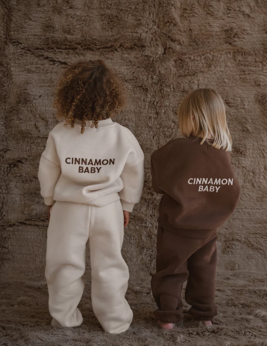 【cinnamon baby】Logo Set - Chocolate