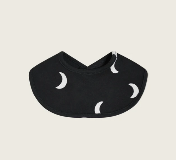 【ORGANIC ZOO / オーガニックズー】Black Midnight Bib スタイ｜出産祝い オーガニックコットン ベビー