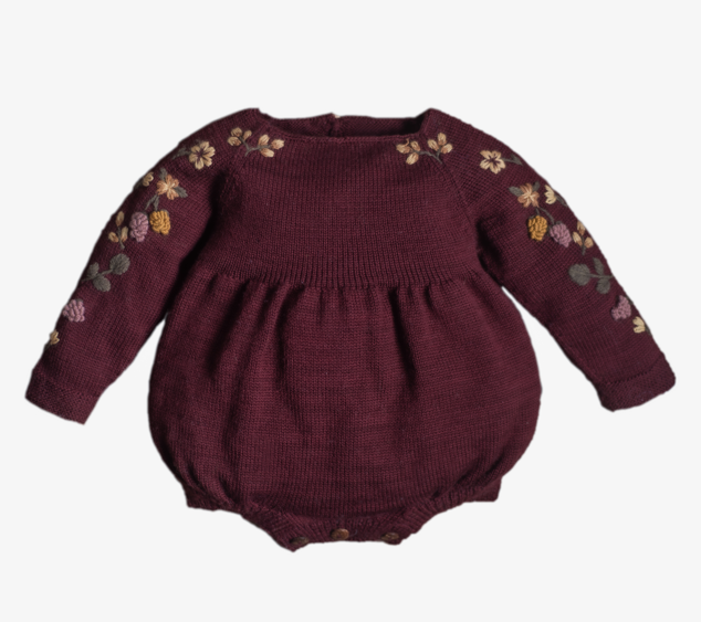 【shirleybredal】Blackberries romper - Grape