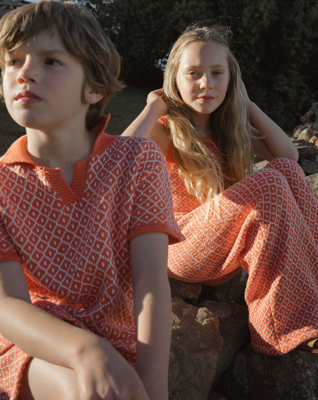 【Son and Daughter】Tabba Knit Top