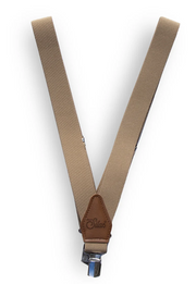 【SILLY Silas】Retro V Braces Sand Brown
