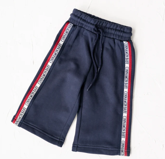 【CinnamonBaby】Campus Track Pant - Navy