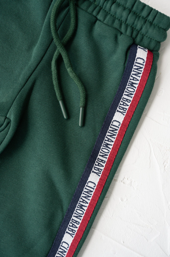 【CinnamonBaby】Campus Track Pant - Emerald