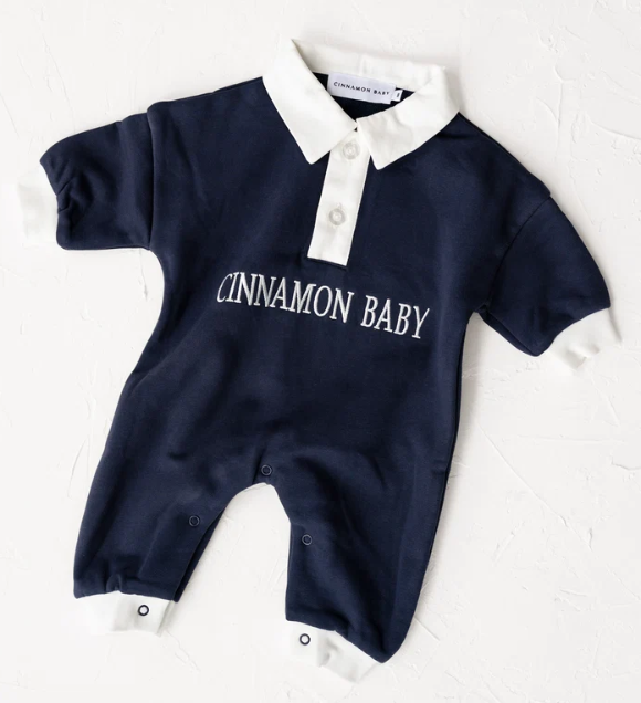 【CinnamonBaby】Campus Lounge Suit - Navy