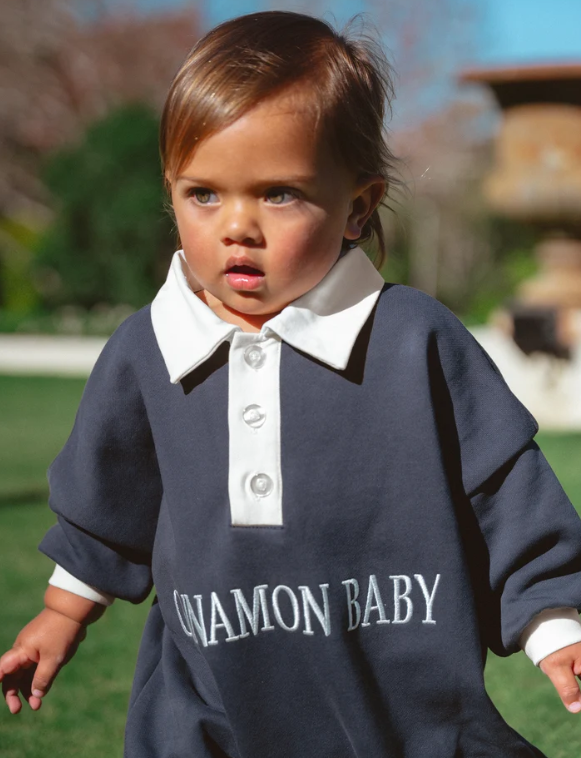 【CinnamonBaby】Campus Lounge Suit - Navy