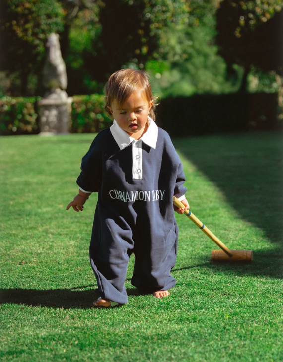 【CinnamonBaby】Campus Lounge Suit - Navy