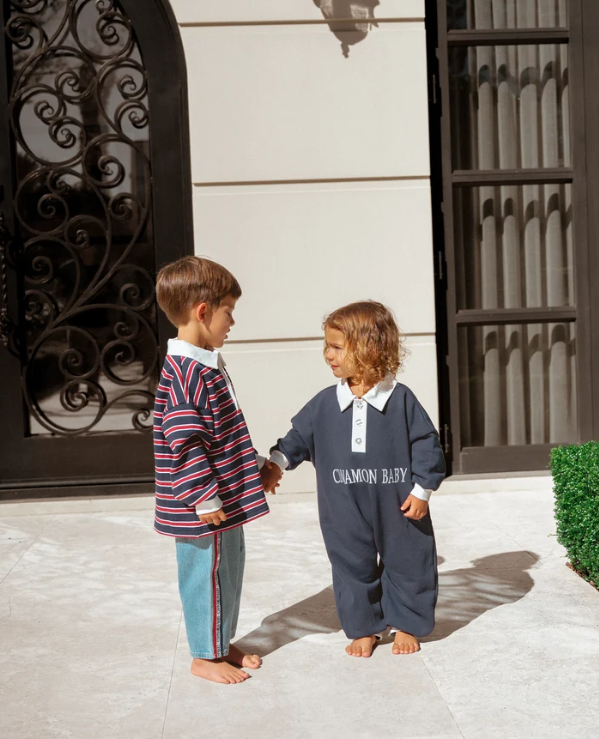 【CinnamonBaby】Campus Lounge Suit - Navy