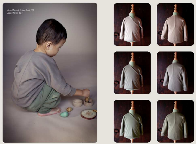 【ilailai】Hazel Double-Layer Shirt