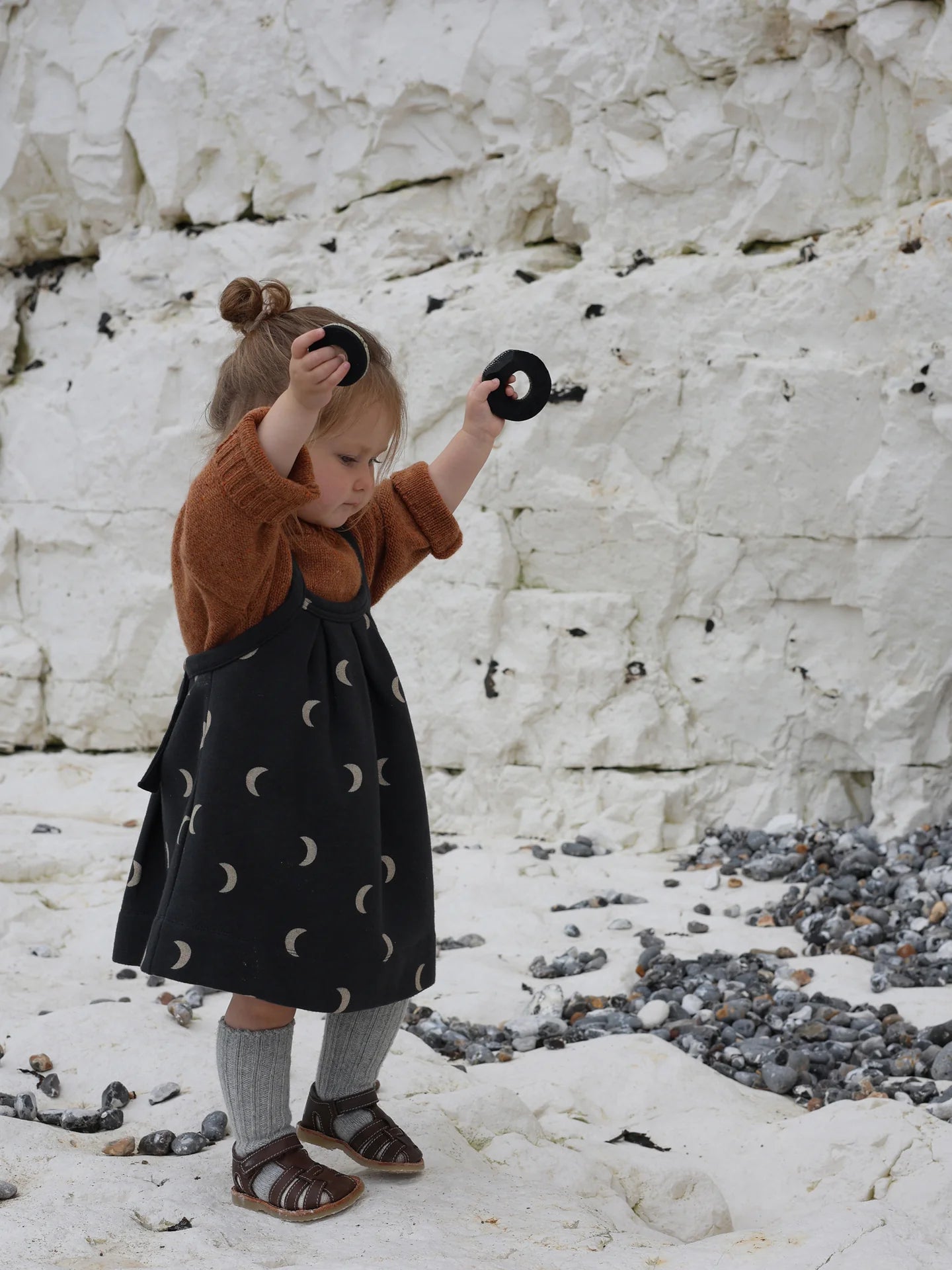 【ORGANIC ZOO】Charcoal Midnight Tribe Skirt
