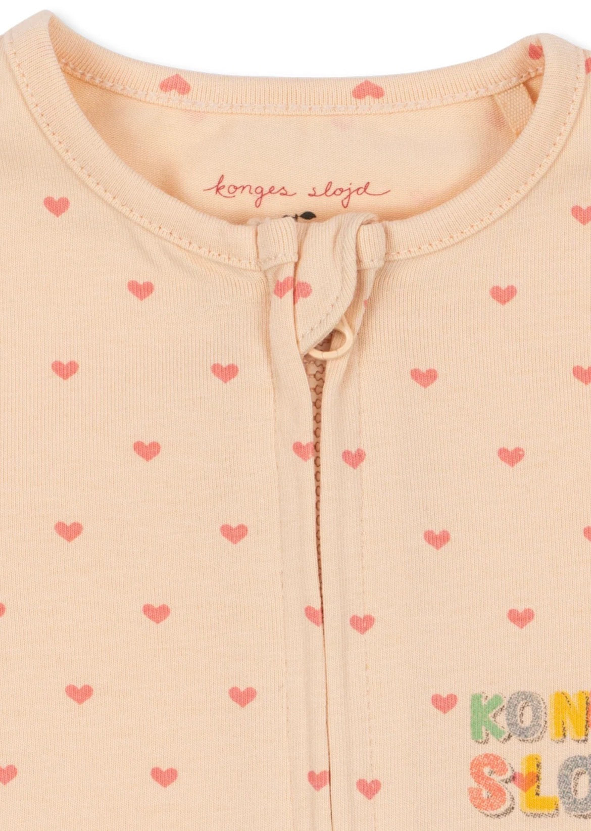 【Konges Sløjd】basic zip onesie