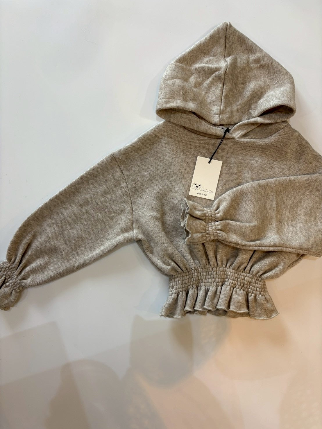 【LaTitta】BIRMANIA HOODIE - MIELE