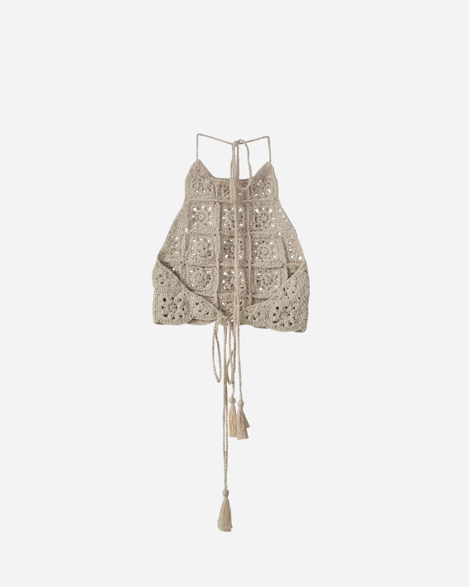 【Son and Daughter】Alba Crochet Top