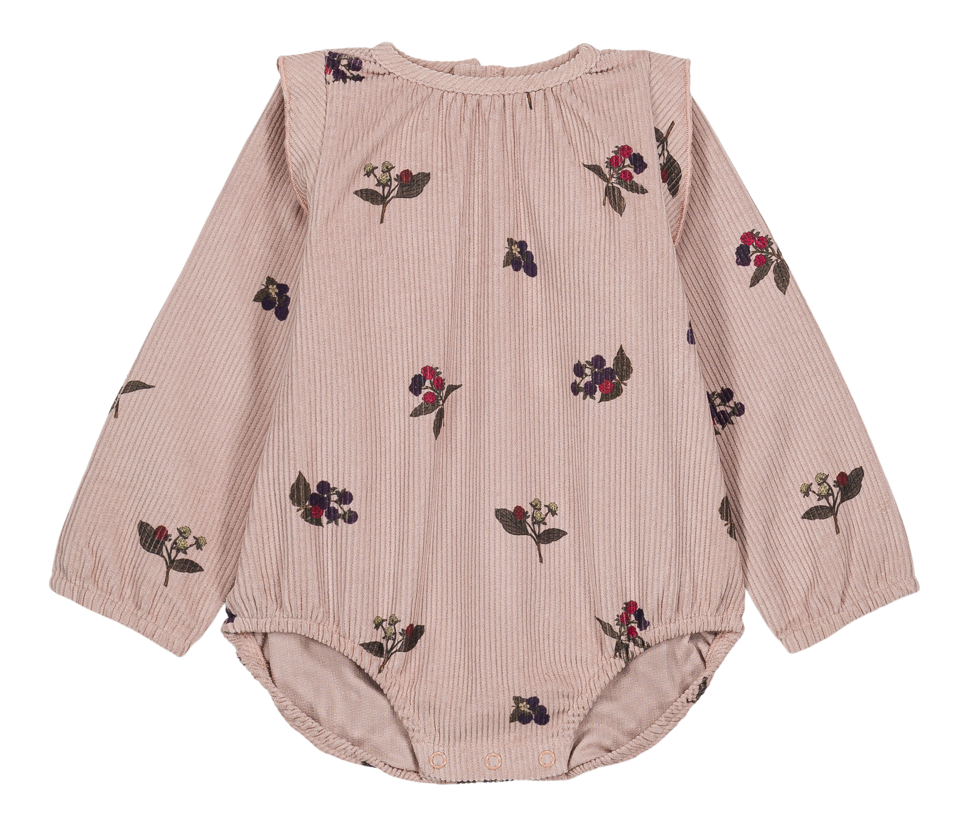 【STUDIO BOHEME】ESMÉE ROMPER - LIGHT MAUVE / BLACKBERRIES