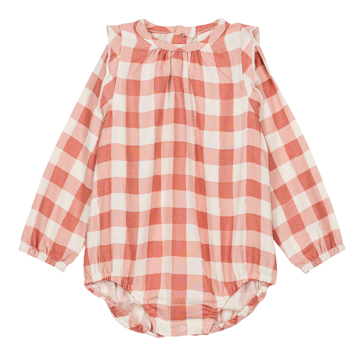 【STUDIO BOHEME】ESMÉE ROMPER - PINK GINGHAM