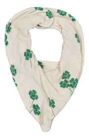 【STUDIO BOHEME】ABEL BANDANA BIB - ECRU / CLOVERS