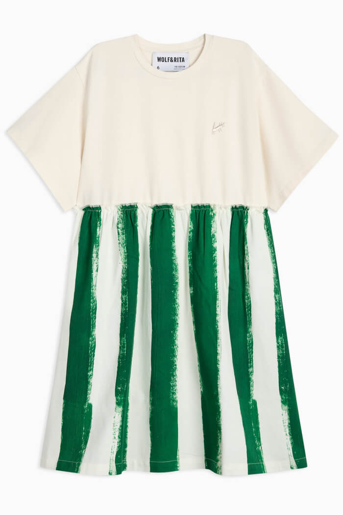 【WOLF&RITA】ウルフアンドリタ BERTA DRESS - PEARL