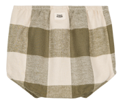 【STUDIO BOHEME】AMI BLOOMER - KAKI GINGHAM