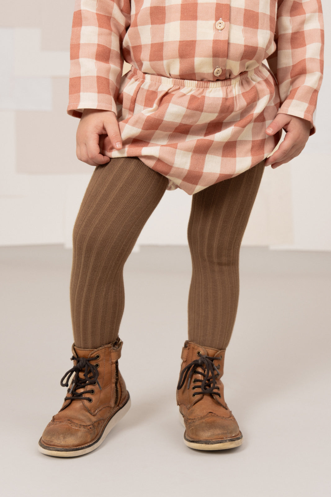 【STUDIO BOHEME】AMI BLOOMER - PINK GINGHAM
