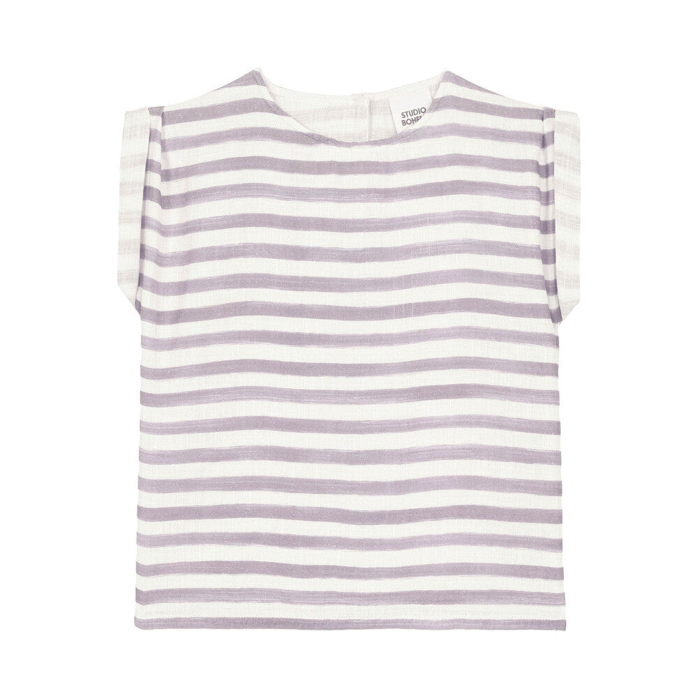 【STUDIO BOHEME】BLOUSE PRASLIN - IRIS STRIPES